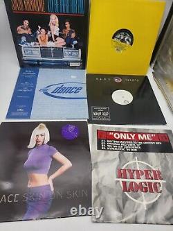 MIXED LOT OF 20 Vinyl records from DJ collection House Trance Remixes + lp 90s