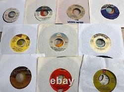 MODERN SOUL & FUNK HUGE lot of 110 Vintage 45 RPM Records 70's & 80s Disco 4