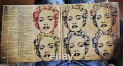 Madonna Celebration (4-LP Vinyl Record) Greatest Hits, NEVER PLAYED, MINT