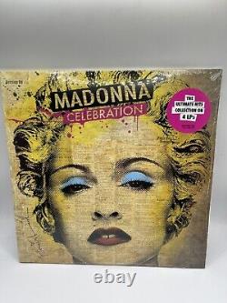 Madonna Celebration (4-LP Vinyl Record) Remastered Edition RARE IN HAND