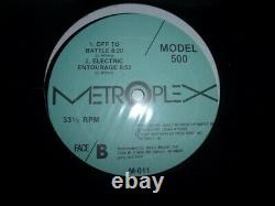 Model 500 Juan Atkins Sound Of Stereo Metroplex Records M-011 Detroit Techno