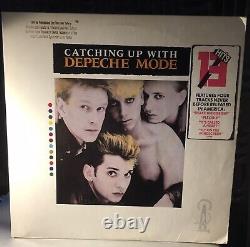 NEW VINYL FROM 1985 Depeche Mode Catching Up With PROMO HYPE STICKER