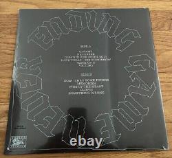 Never Ending Game Outcry Vinyl Ultra Clear Baby Blue Black Splatter Rare NEW