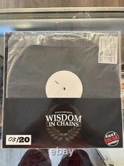 New Rare Wisdom In Chains The God Rhythm 3/20 Test Pressing Vinyl Lp Record Punk