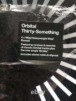 ORBITAL 30 Thirty Something Hand Signed Vinyl (4xLP) + Slipmat Autographed