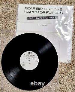 Odd How People Shake Fear Before the March of Flames TEST PRESSING Vinyl LP