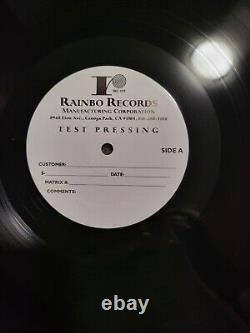 Odd How People Shake Fear Before the March of Flames TEST PRESSING Vinyl LP