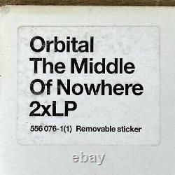 Orbital The Middle Of Nowhere Mega Rare 1999 UK Double LP Vinyl Techno Breakbeat