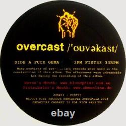 Overcast 3P. M. Eternal GABBER HARDCORE TECHNO DNB Bloody Fist FIST33 2×12