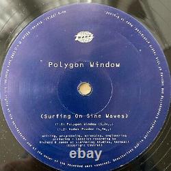 POLYGON WINDOW Surfing On Sine Waves LP UK Black Vinyl Original Aphex Twin