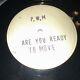 PWM Are you ready to move white label 1991 Italy Test Press 33 rpm 12 techno
