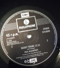 Paul McCartney 12 Vinyl Maxi Single Temporary Secretary UK Rare NM The Beatles