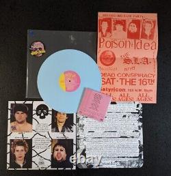 Poison Idea, Kings of Punk 2024 Remaster BLUE Vinyl w Bonus DVD, Limited To 100