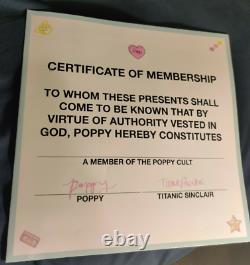 Poppy Poppy. Computer White Vinyl LP Original Press (2017 Mad Decent- OOP)