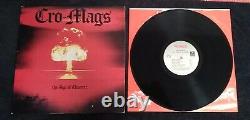 Punk Metal Vinyl Lot of 6 Negative Approach G. B. H. Cro-Mags 7 Seconds Meatmen