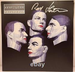 RALF HUTTER signed Auto vinyl album KRAFTWERK TECHNO POP JSA COA