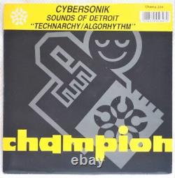 Rare TECHNO45 Cybersonik Technarchy UK 7