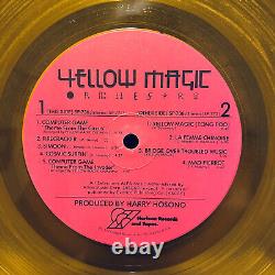 Rarest YELLOW MAGIC ORCHESTRA PROMO LP 1st US 1979 colored vinyl NM only 1 known