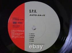 S. P. K. Auto-Da-F SMS Records SP25-5265 Japan VINYL LP OBI