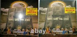 SCOOTER God Save The Rave 2 LP-Set in clear Vinyl + 2 LP-Set in black Vinyl lim