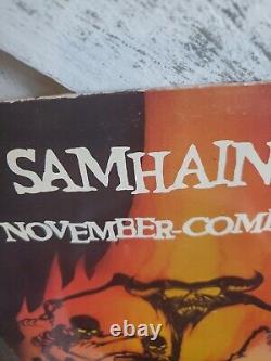 Samhain November Coming Fire 1986 US 1st Vinyl Record LP Hardcore Punk VG+