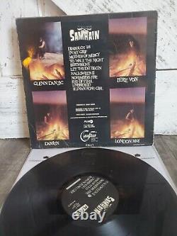 Samhain November Coming Fire 1986 US 1st Vinyl Record LP Hardcore Punk VG+