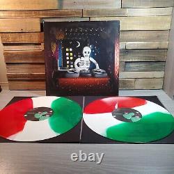 Serato DJ CV Mexico Dia de Muertos Tricolor Red White Green Control Vinyl PAIR