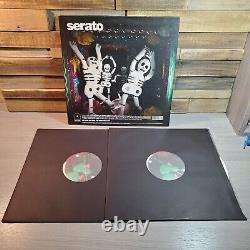 Serato DJ CV Mexico Dia de Muertos Tricolor Red White Green Control Vinyl PAIR