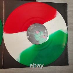 Serato DJ CV Mexico Dia de Muertos Tricolor Red White Green Control Vinyl PAIR