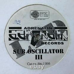 Sub Oscillator III (12?) Adrenalin Records? - Stu. J. 006 Breakbeat / Hardcore
