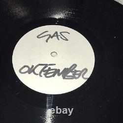 TEST PRESSING Gas Oktember Vinyl Original 1999 Autechre Fennesz The Field Eno