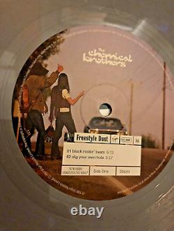 THE CHEMICAL BROTHERS DIG YOUR OWN HOLE 2x LP SILVER VINYL EU PRESS LIMITED