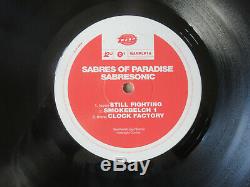 THE SABRES OF PARADISE Sabresonic UK 1ST PRESS 2 x VINYL LP & 7 WARPLP16 WB004