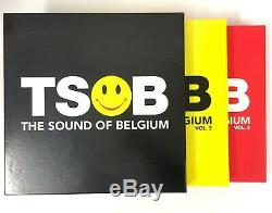 TSOB The Sound of Belgium 3 boxes NM Vinyl Techno New beat