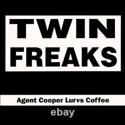 TWIN FREAKS Agent Cooper Lurvs Coffee 12 Vinyl NM Import RARE TECHNO