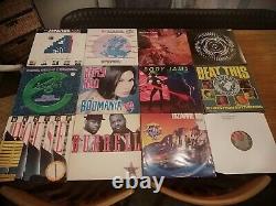 Techno Early 90s Rave HIP HOUSE albums Rare Music. Some Double Lps