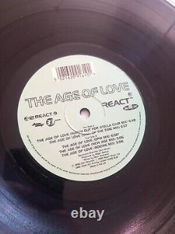 The Age Of Love Jam & Spoon Mixes 12 Inch Vinyl 12 RECAT 9 Trance Anthem 1992