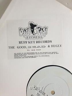 The Good 2 Bad & Hugly Jungle (1992) 12 White Label Stamped, Cat no RUFF T3