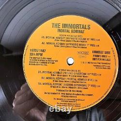 The Immortals Mortal Kombat Promo Vinyl 12 1993 Virgin VSTDJ 1487 VG+/VG+