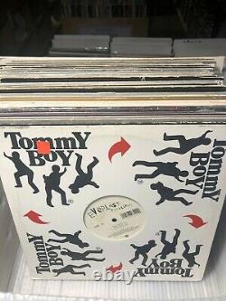 Tommy Boy Label Lot Silver ++ 45 X 12 Vinyl Record House Hip Hop Murk Everlast