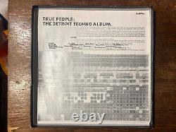 True People The Detroit Techno Album. Vinyl Box Set, 5 X 12 Records Unplayed