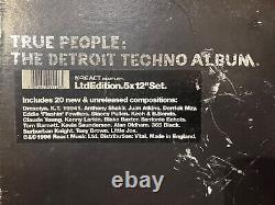 True People The Detroit Techno Album. Vinyl Box Set, 5 X 12 Records Unplayed