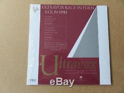ULTRAVOX Rage In Eden VINYL 180 LP & 7 WHITE VINYL 2015 UK PRESSING VIN180L084