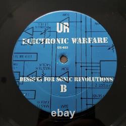 UR Electronic Warfare RARE US 1ST PRESS BROWN CARDBOARD VINYL 2 x 12 TECHNO
