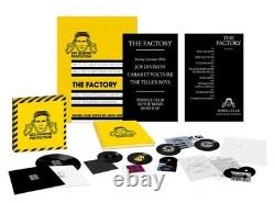 USE HEARING PROTECTION FACTORY RECORDS 1978-79 VINYL BOX Joy Division 4000 COPY