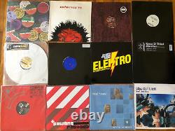 Vinyl Lot of 36 Records EDM House, Freestyle, Techno, Club Music, Kelis, Missy