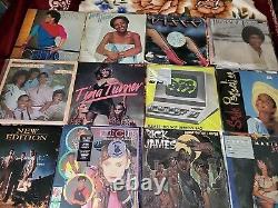 Vinyl records lot of R&B, OLE SKOOL RAP, DISCO