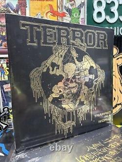 X3 TERROR TRAPPED IN A WORLD LPs! New SEALED! 2nd Pressing! All 3 Color Choices