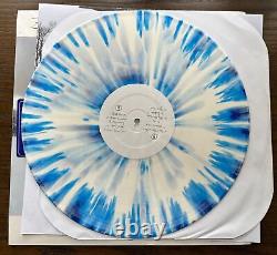 Zammuto Anchor vinyl LP Limited Edition Signed Numbered Blue/white Splatter